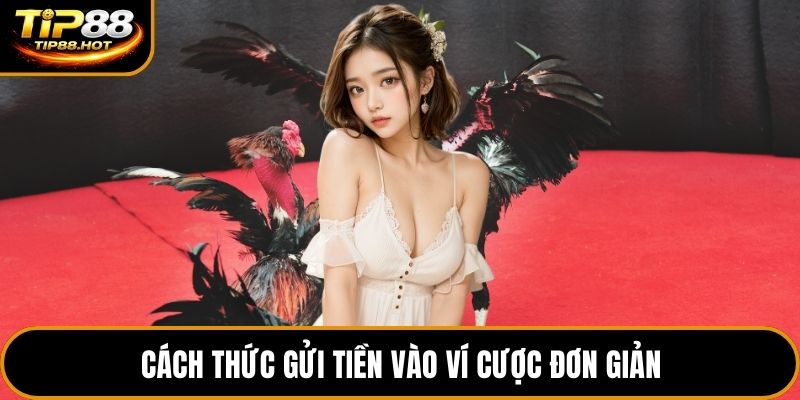 Cách thức gửi tiền vào ví cược đơn giản