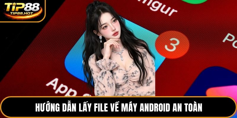 Hướng dẫn lấy file về máy Android an toàn