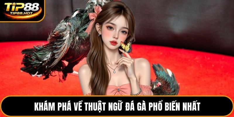Khám phá về thuật ngữ đá gà phổ biến nhất